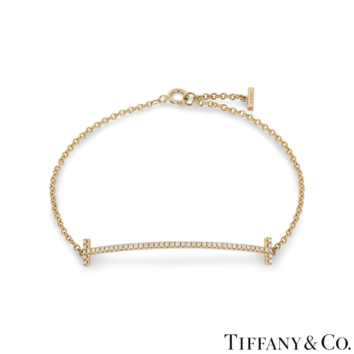 Tiffany  Co 923ct Diamond Platinum Tennis Bracelet  From a unique  collection of vintage tennis bra  Tennis bracelet diamond Beautiful  jewelry Modern jewelry